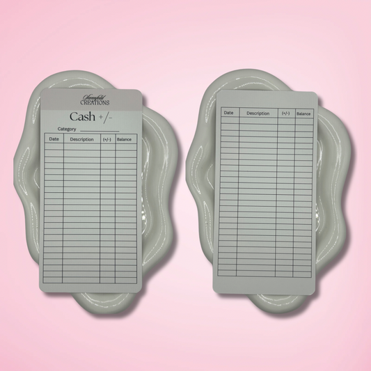 Cash Envelope Tracker- set of 10